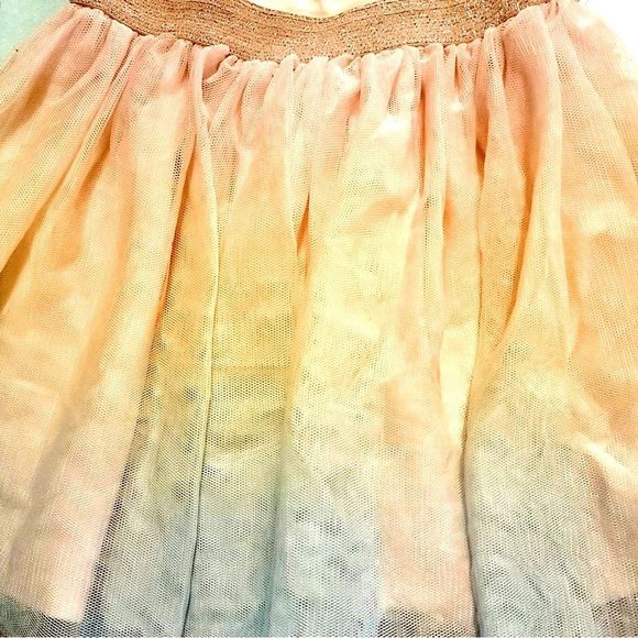 Sequin Unicorn Dress With Toile Gradient Attached Skirt Never Worn - Picture 2 of 3